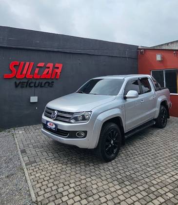 VOLKSWAGEN AMAROK 2.0 HIGHLINE 4X4 CD 16V TURBO INTERCOOLER DIESEL 4P AUTOMÁTICO VOLKSWAGEN AMAROK 2.0 HIGHLINE 4X4 CD 16V TURBO INTERCOOLER DIESEL 4P AUTOMÁTICO